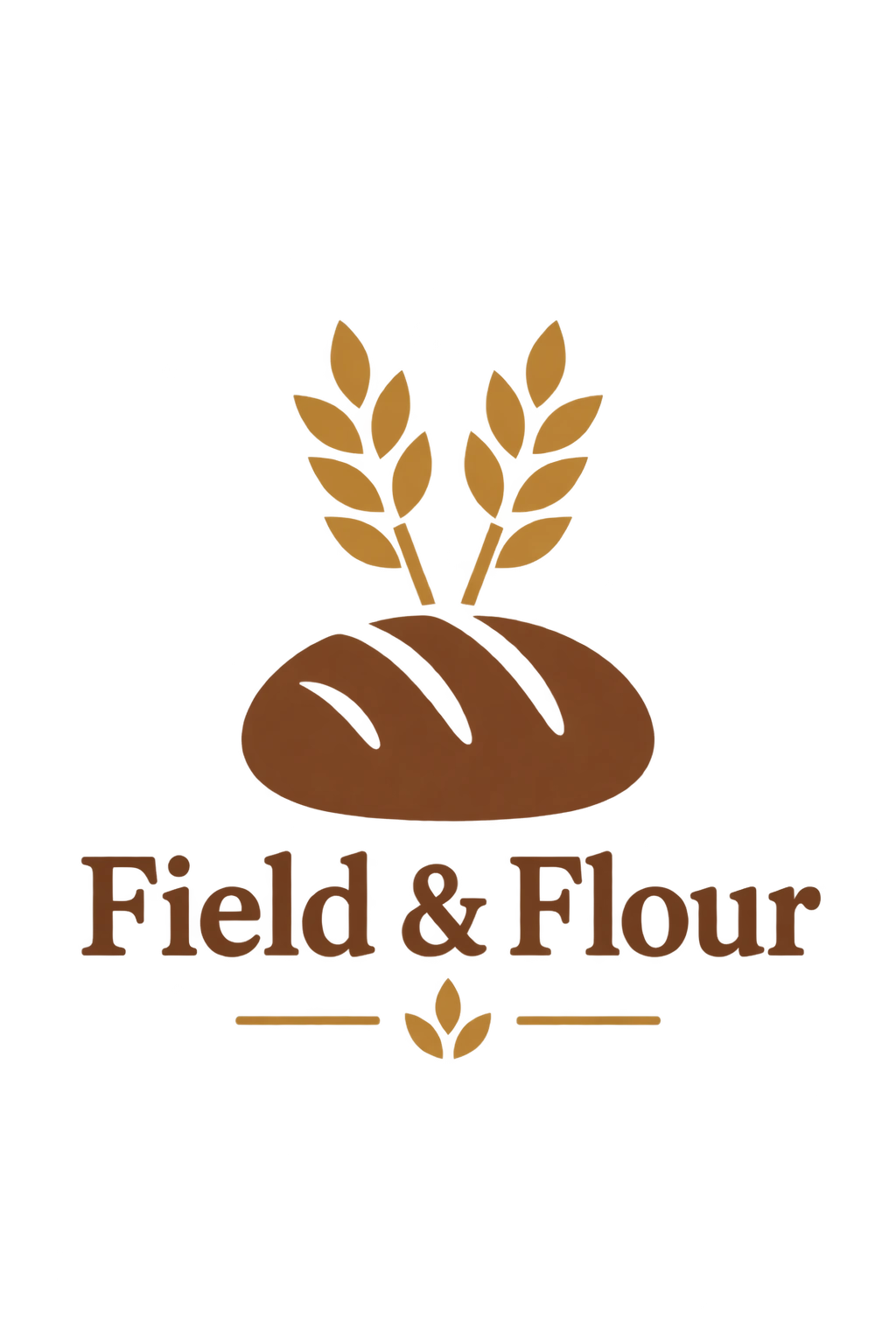 Field and Flour bakery logo, first variation — GPT Image 2.5 Flare